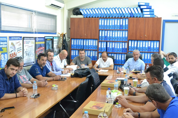 Εργασίες Διοικητικού Συμβουλίου Ομοσπονδίας 23-08-2017