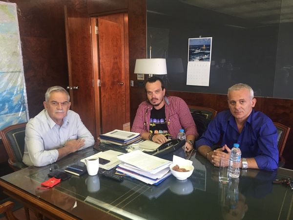 Συνάντηση με τον Αναπληρωτή Υπουργό Εσωτερικών κ. Τόσκα Ν. για θέματα του Κλάδου μας