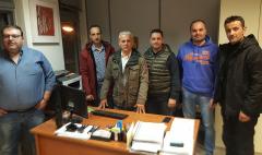 Συνάντηση της Ένωσης Λάρισας, παρουσία του Προέδρου της Π.Ο.ΑΣ.Υ. κ. ΓΕΡΑΚΑΡΑΚΟΥ Γρηγόριου, με τον ΓΕ.Π.Α.Δ.Θ. Υπ/γο κ. ΚΟΤΣΙΑΦΤΗ Δημήτριο και τον Δ.Α.Λάρισας Τα/χο κ. ΑΓΑΚΟ Γεώργιο