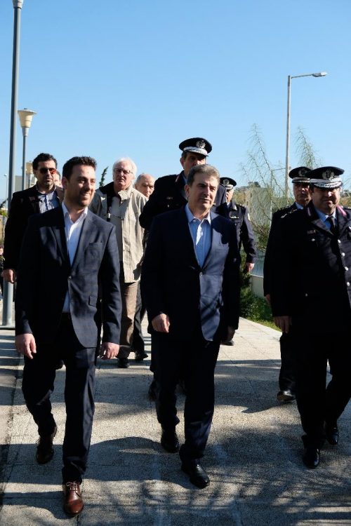 Η Ένωση Πειραιά με Υπουργό και Αρχηγό, στην πίτα και στις νέες εγκαταστάσεις της ΔΙ.ΑΣ Πειραιά που είχε προτείνει!
