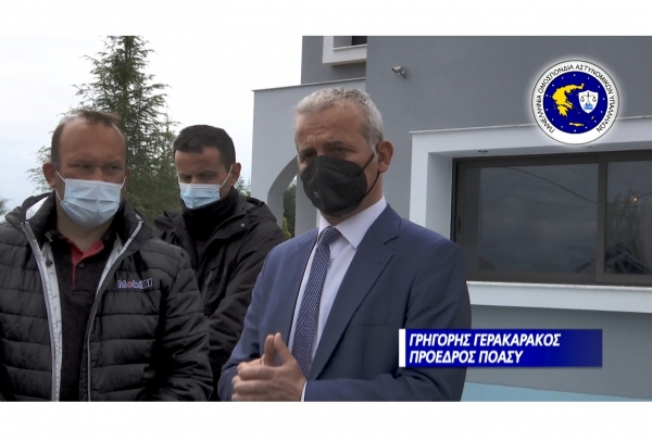 Π.Ο.ΑΣ.Υ: Προσφορά οικίσκων στους σεισμόπληκτους Τυρνάβου – Ελασσόνας